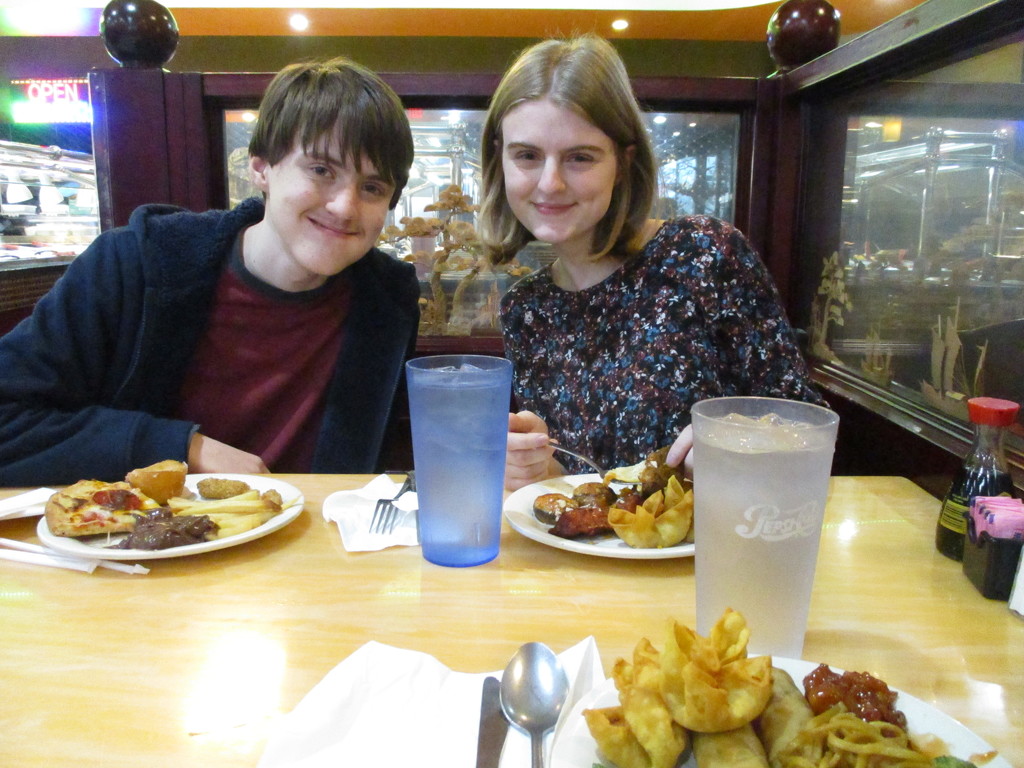 Eating Chinese with My Favorite Kids by julie