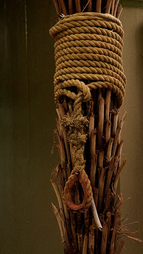 Rusty rope by kiwinanna