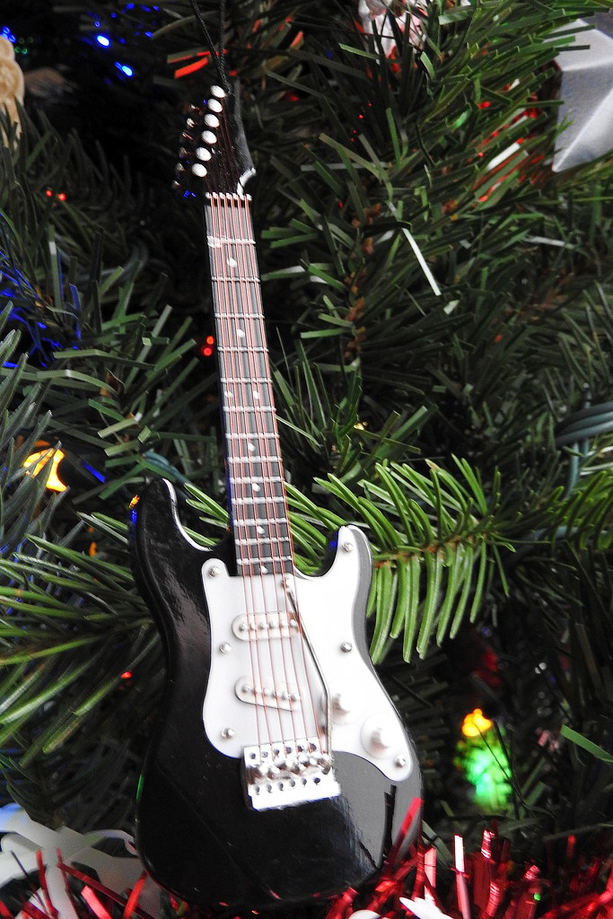 Christmas guitar by homeschoolmom