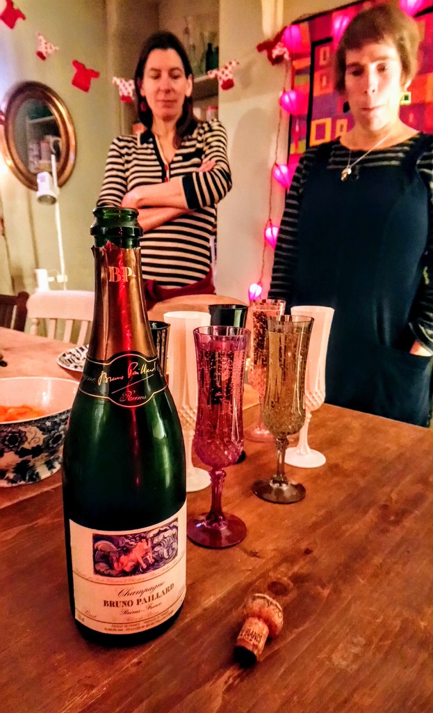 Anna's posh leaving present champagne by boxplayer