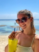 7th Jan 2019 - Léa and her cocktail.