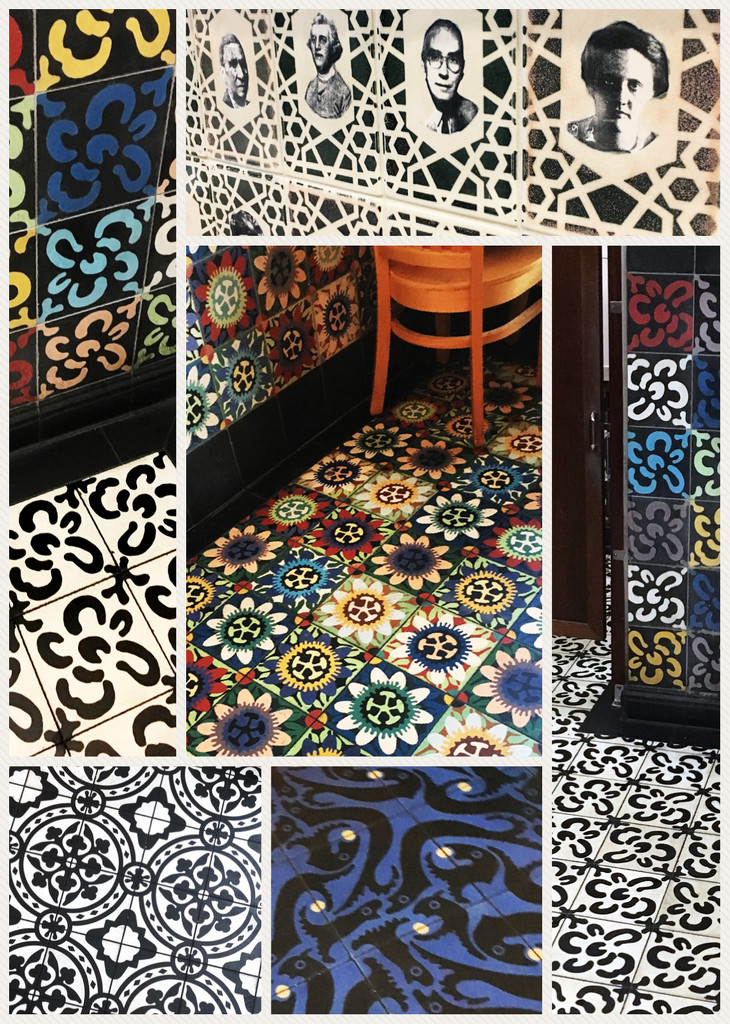 Mosaic Tile Collage II by yogiw