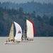 Sailboat Race On Puget Sound, cont. by seattlite