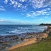 View of Shelly Beach from Moffat Head by corymbia