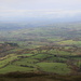 Wye Valley from Hay Bluff in low cloud by mariadarby