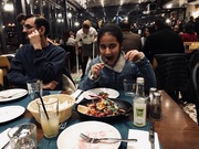 6th Jan 2019 - Amna eating 