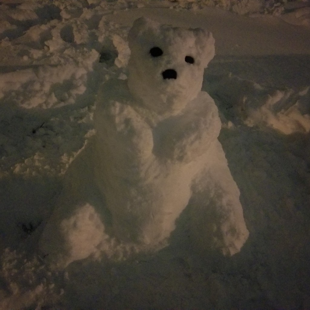 Snow Bear by scoobylou