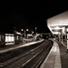 Aberdour Station at Night by frequentframes