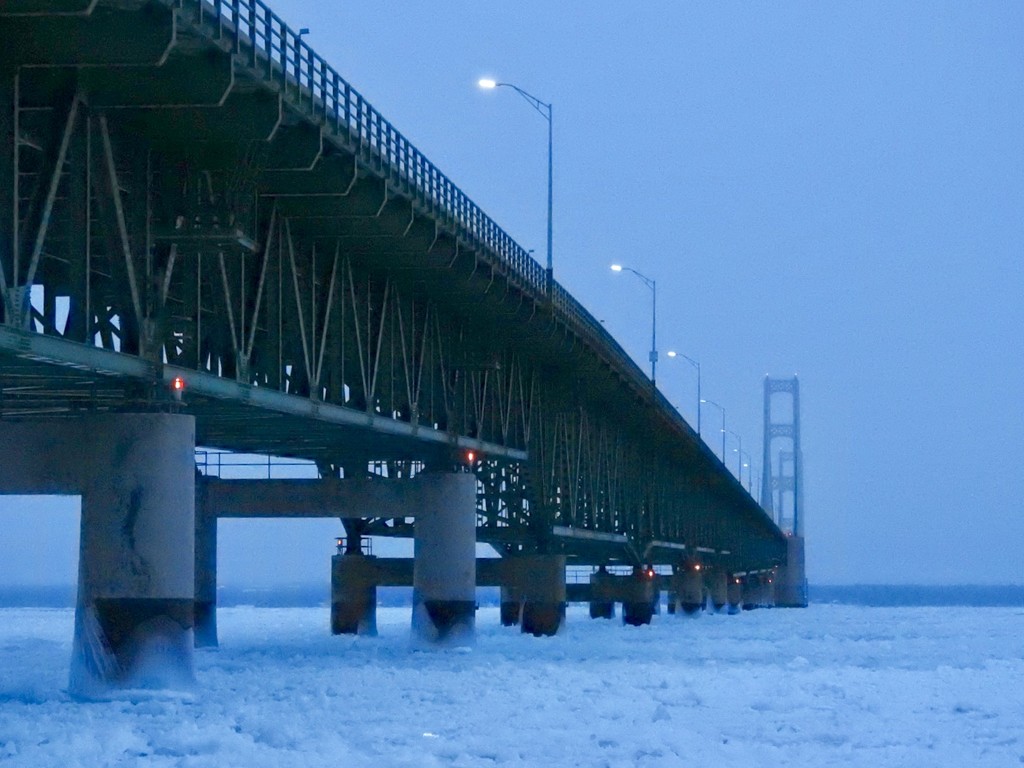 bridge & ice by amyk