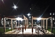 17th Jan 2019 - bike shed at night