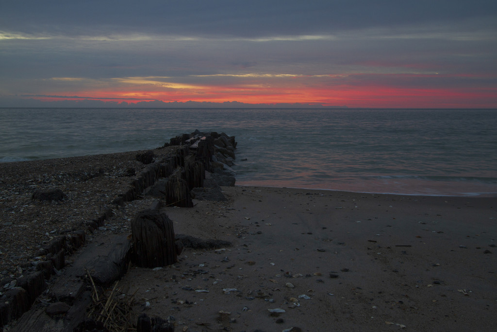 Edisto Beach sunrise by kvphoto