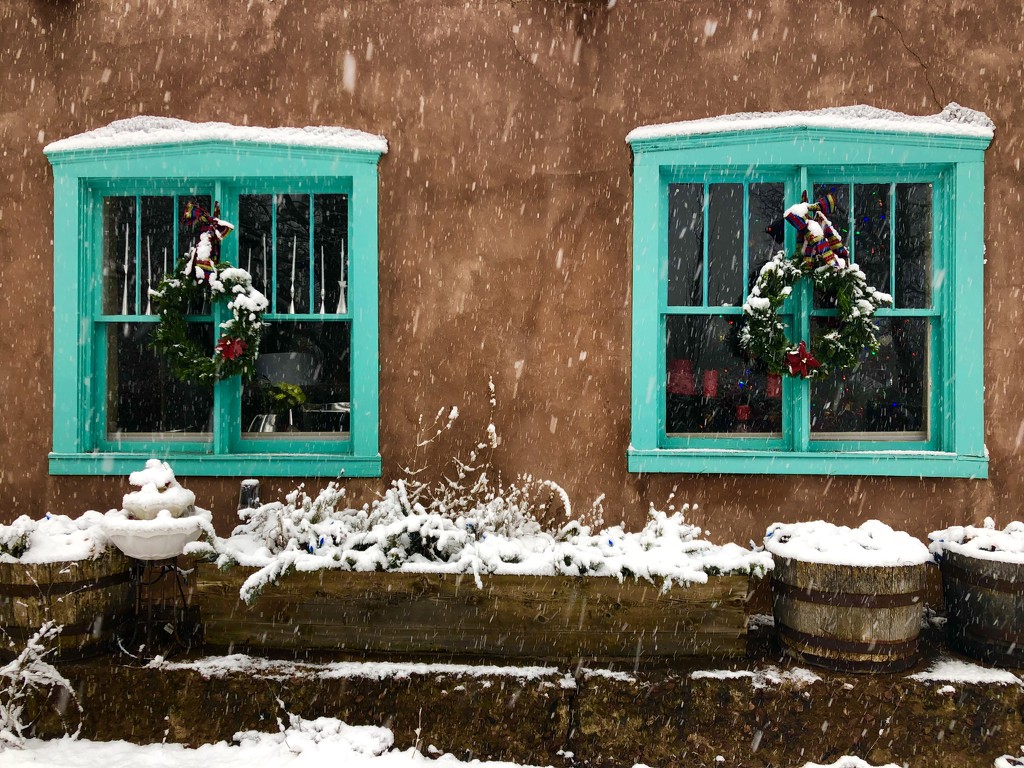 Windows in Santa Fe    by redy4et
