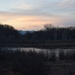 Riverbend Pond sunset by sandlily