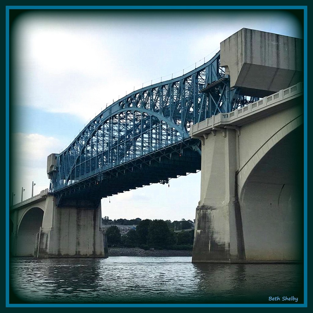 Bridge Over Tennessee River by vernabeth