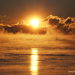 Rising Mist on the Rising Sun by selkie