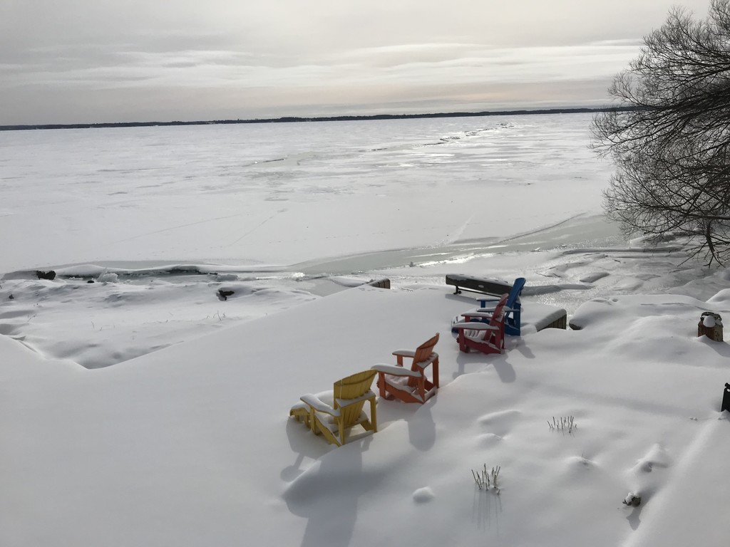 Back to Reality! St. Lawrence River in January! by frantackaberry