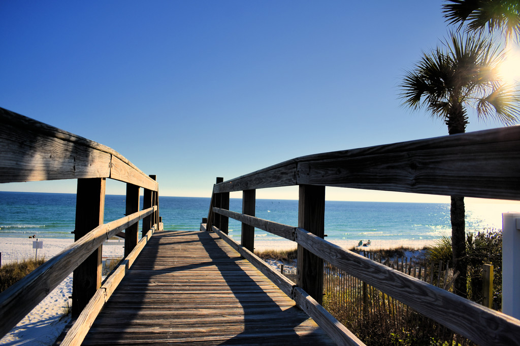Beachy Boardwalk by alophoto