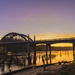 Bridge Sunset by jgpittenger