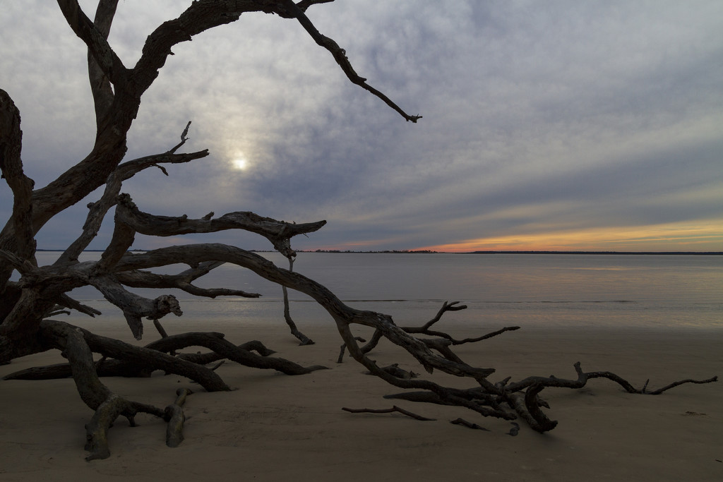 St Andrews Beach Sunset by kvphoto