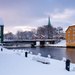 Trondheim in the winter by elisasaeter
