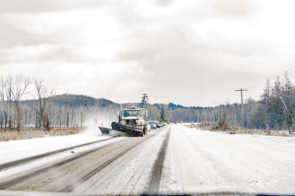 Snow Plow by farmreporter