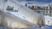 27th Jan 2019 - Ice Window to Chicago's Skyline