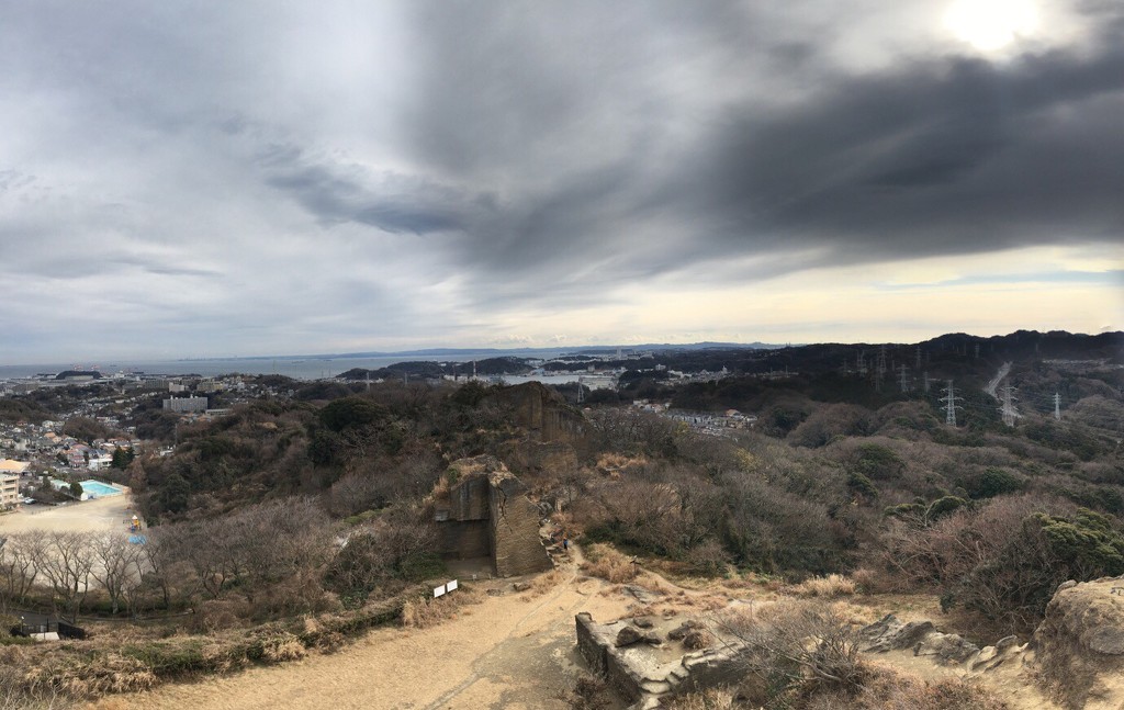 2019-01-28 View from Takatori Mountain by cityhillsandsea