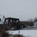 Railway Bridge and Half-Frozen River by spanishliz