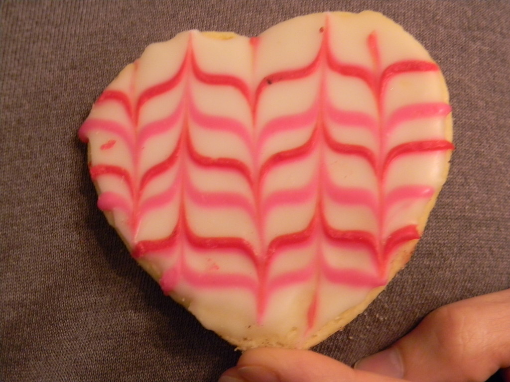 Heart-Shaped Cookie by sfeldphotos