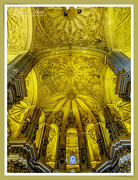 2nd Feb 2019 - Ornate Ceiling,Malaga Cathedral
