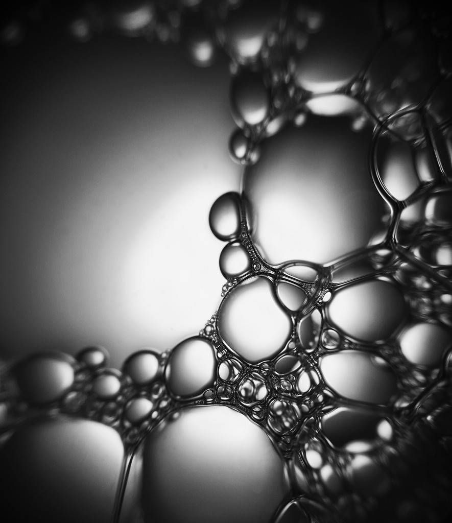 Monochrome bubbles by m2016