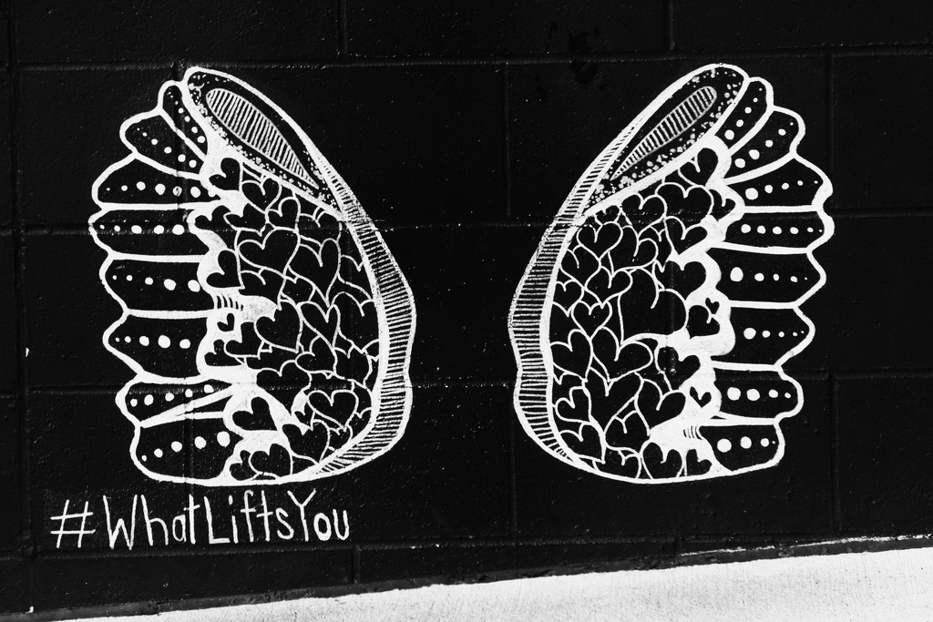 On Angel Wings by linnypinny