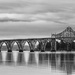 North Bend Bridge B and W by jgpittenger