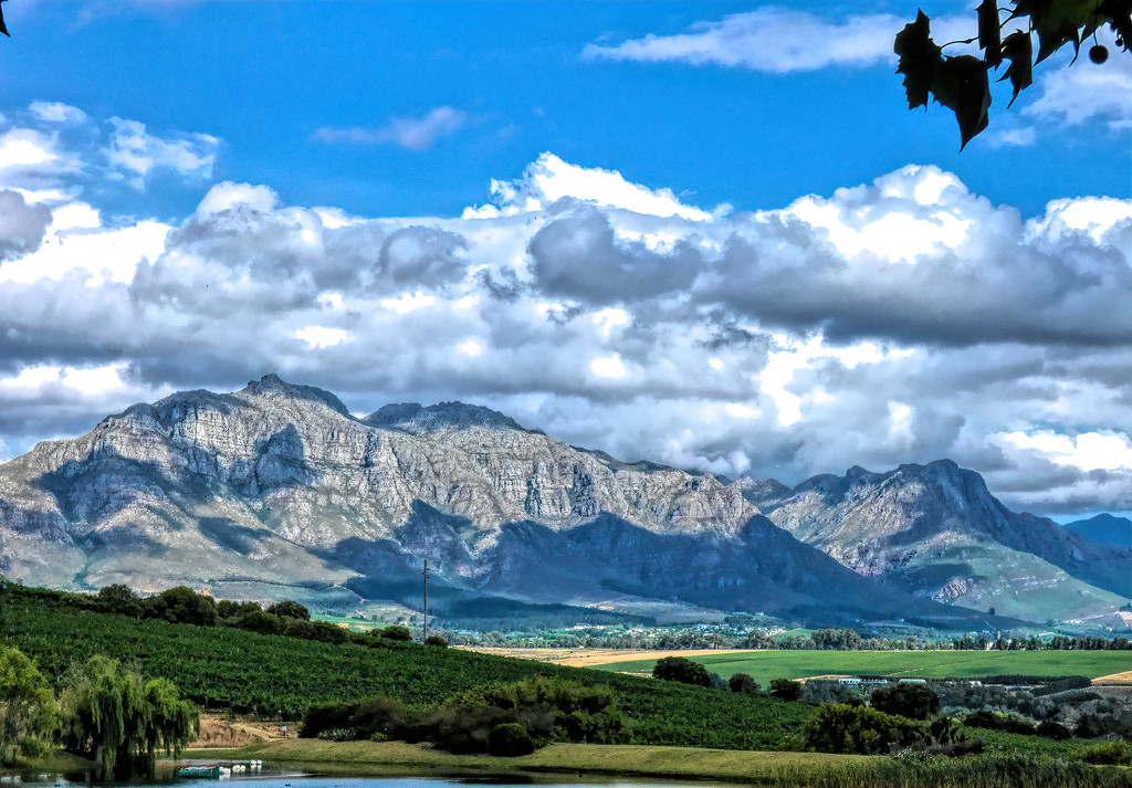 Clouds on Stellenboschberg by ludwigsdiana