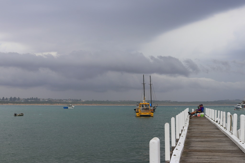 Storm across the bay by gilbertwood