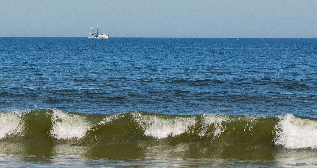 Shrimp Boat on the Atlantic Ocean! by rickster549