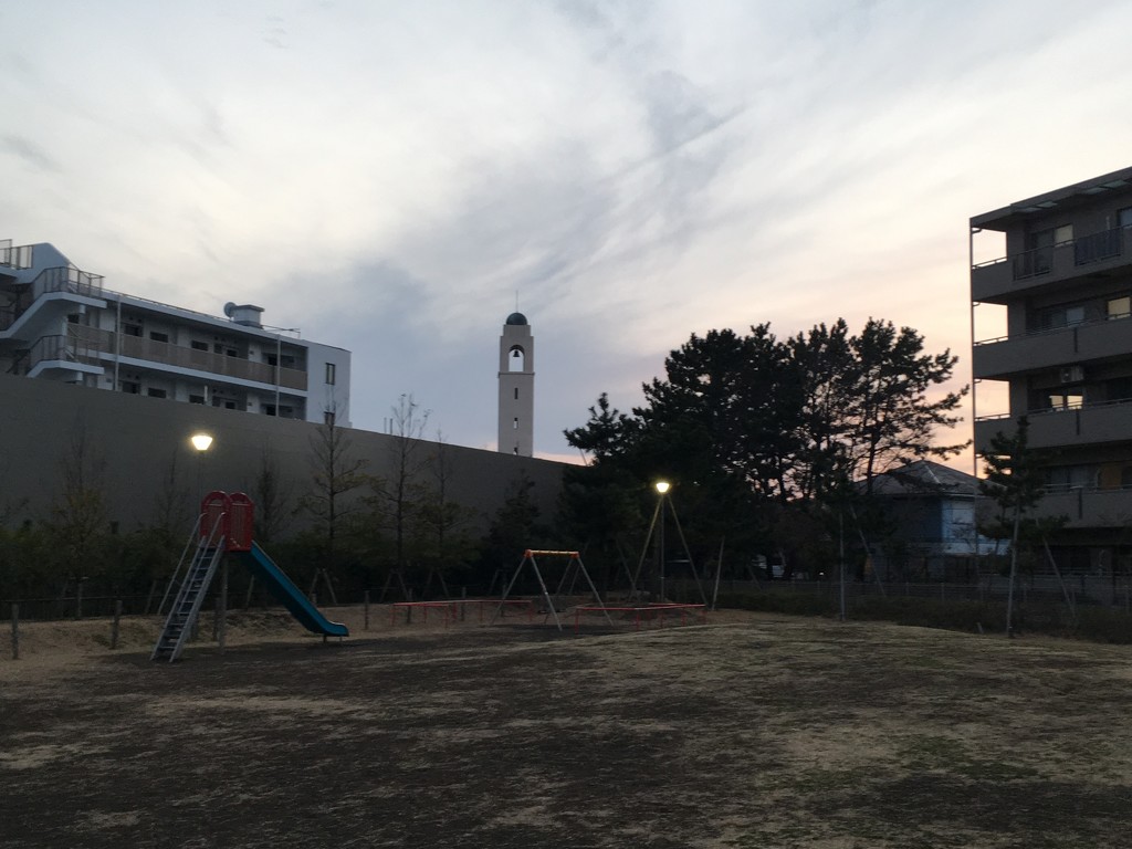 Mr Matsushita's Bell tower 2019-02-07  by cityhillsandsea
