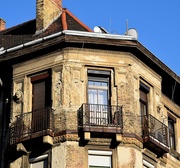 7th Feb 2019 - Three balconies on the third floor