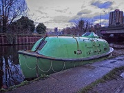 10th Feb 2019 - Canal Boat on the River Lea
