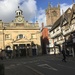 St Lawrence church and the Buttercross in Ludlow. by snowy