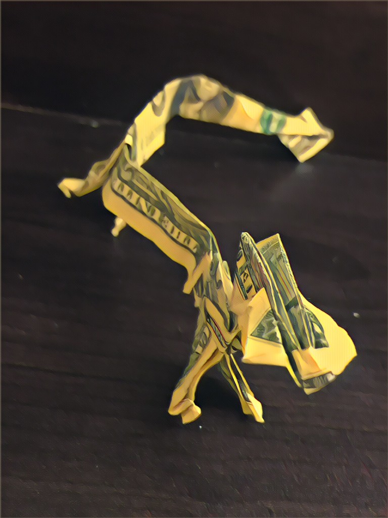 Oriental Dragón: Origami  by jnadonza