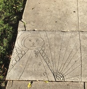 11th Feb 2019 - Sidewalk Drawing