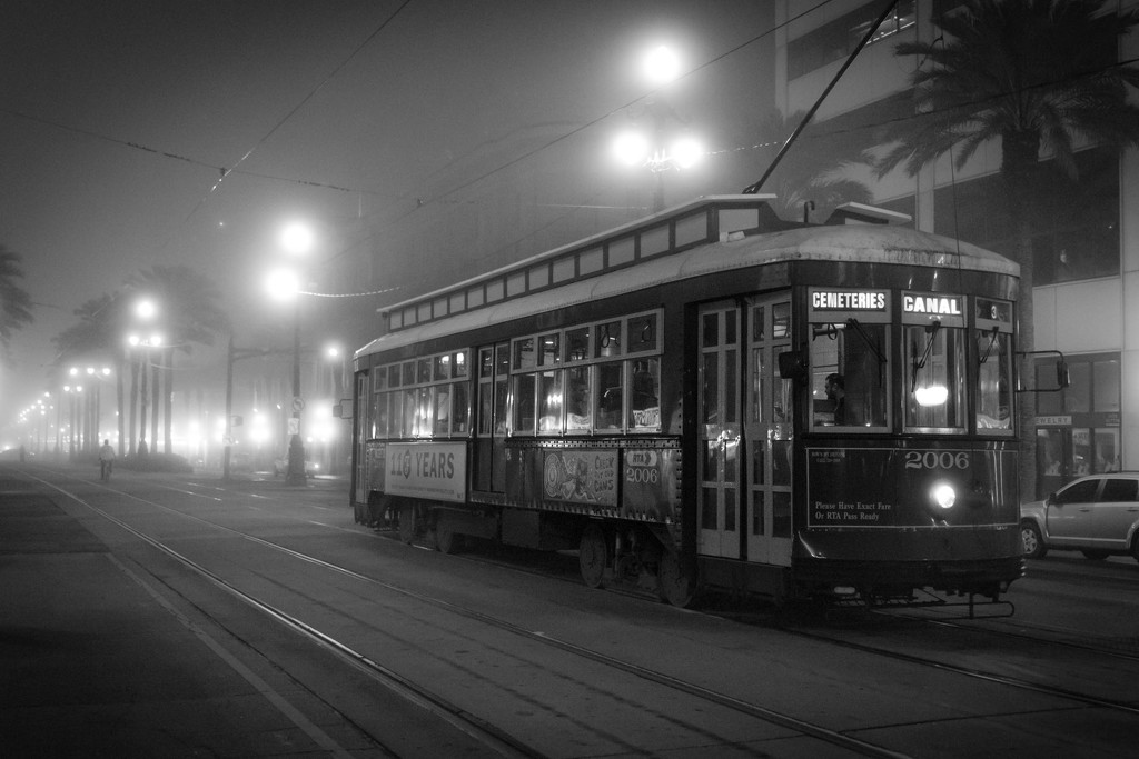 New Orleans in the Fog by darylo