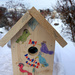 Birdhouse Piggybank by gq