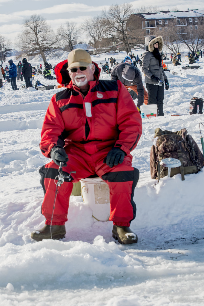 Ice Fishing  by farmreporter