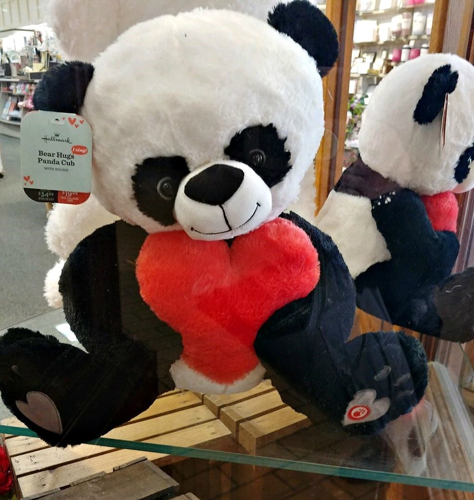 Panda Bear Heart  by jo38