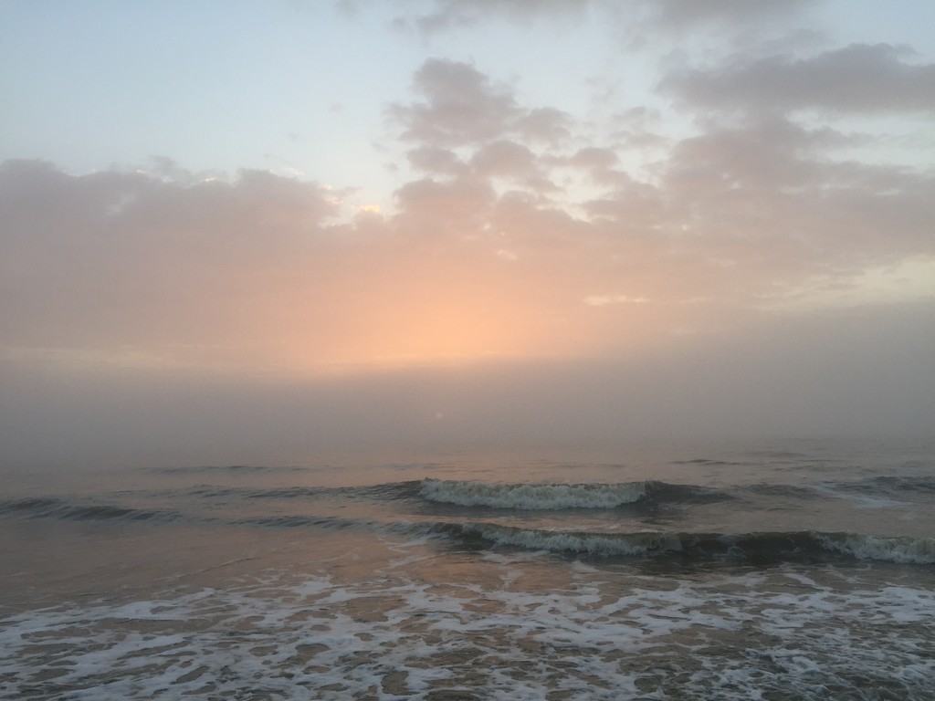 sunrise at high tide by margonaut