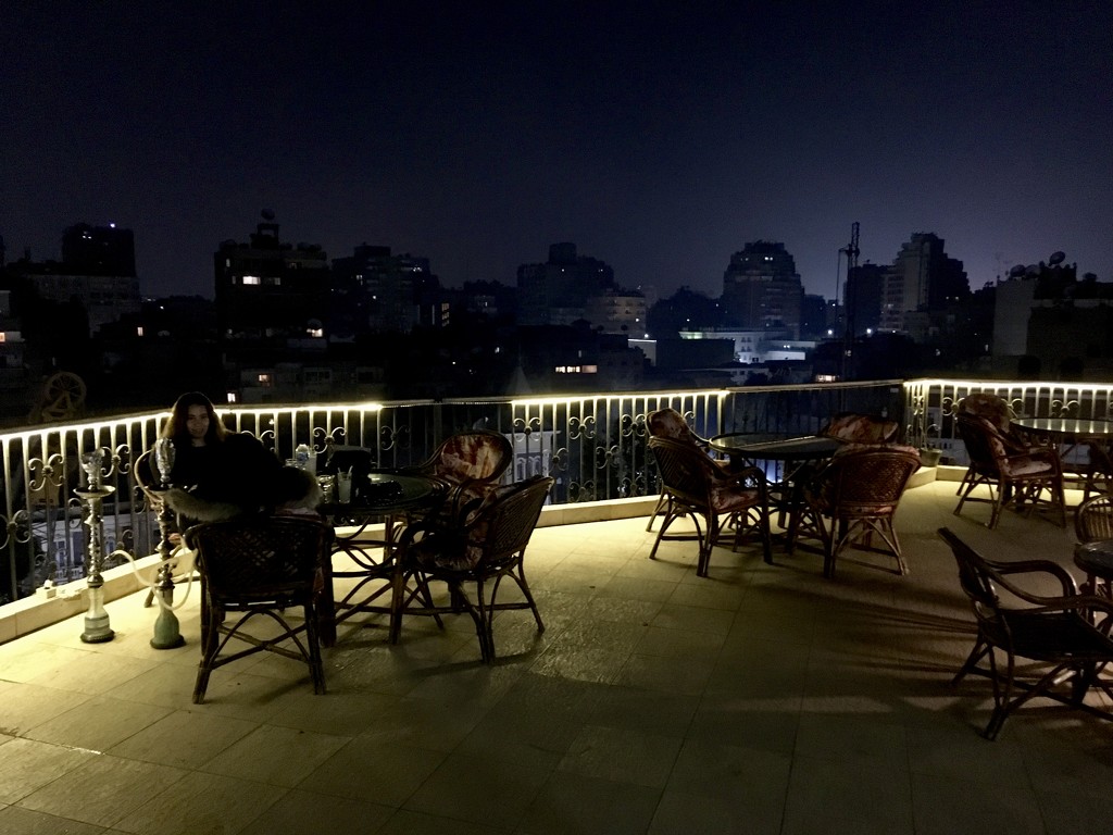 Rooftop bar in Cairo by vincent24