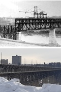 26th Feb 2019 - Then and Now.....The High Level Bridge 