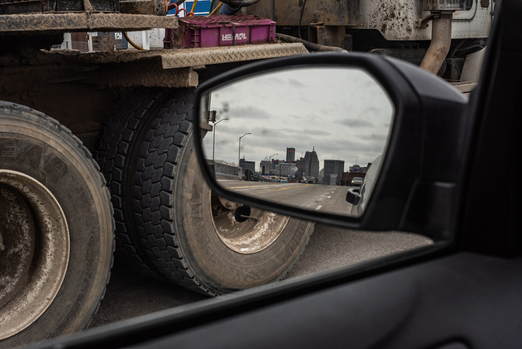 detroit in the rear view by jackies365